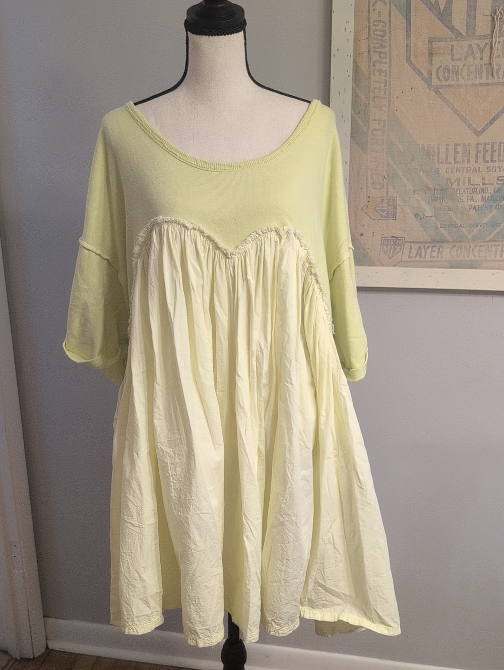 Free People Catalina Mini-dress - Light Green